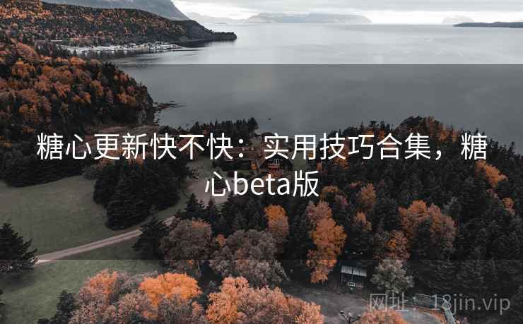 糖心更新快不快：实用技巧合集，糖心beta版