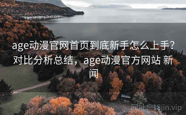 age动漫官网首页到底新手怎么上手？对比分析总结，age动漫官方网站 新闻